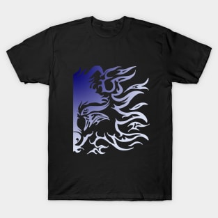 wolf tribal snow T-Shirt